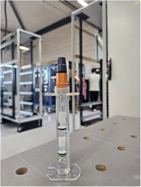 pH-Sensor in einem Halter