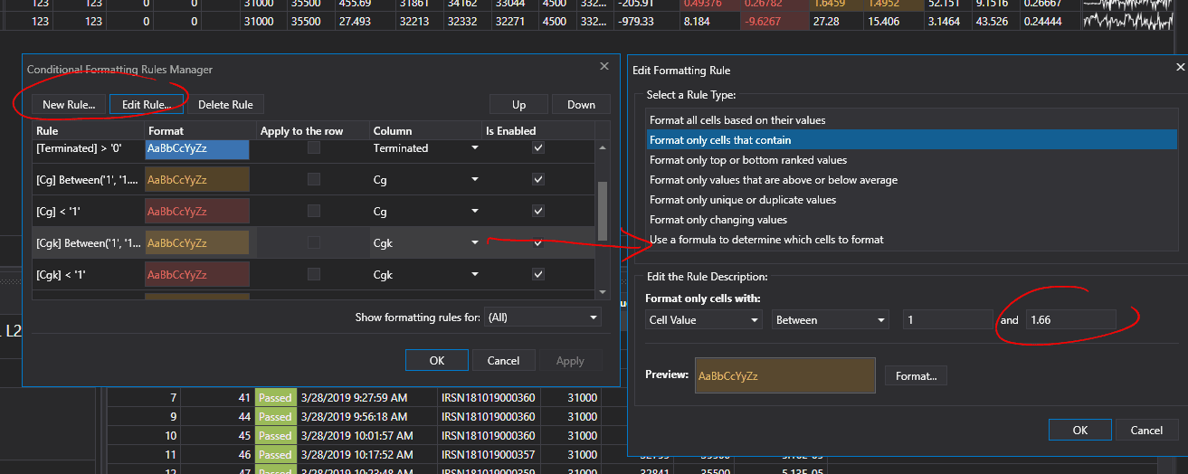 ConditionalFormatting