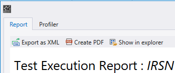 ReportViewer Toolbar
