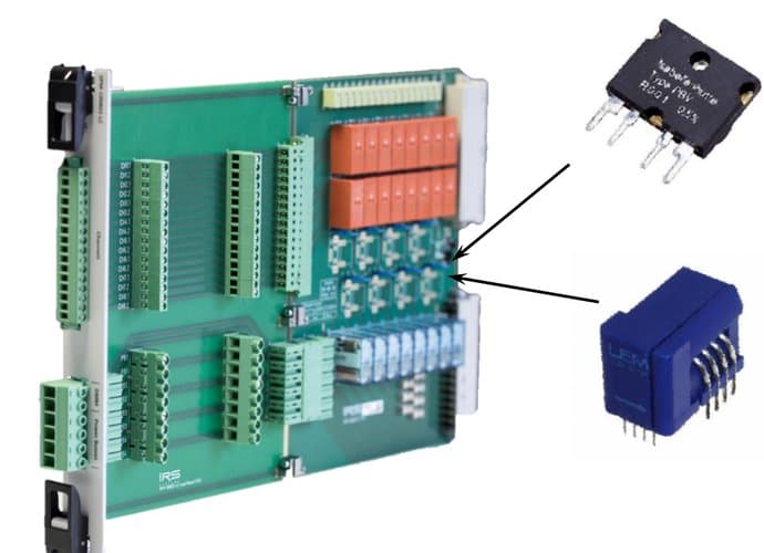 SPM-100802-LC channel configuration with shunt or current transducer module